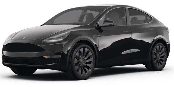 TESLA MODEL Y 2022 7SAYGDEF3NF516335 image